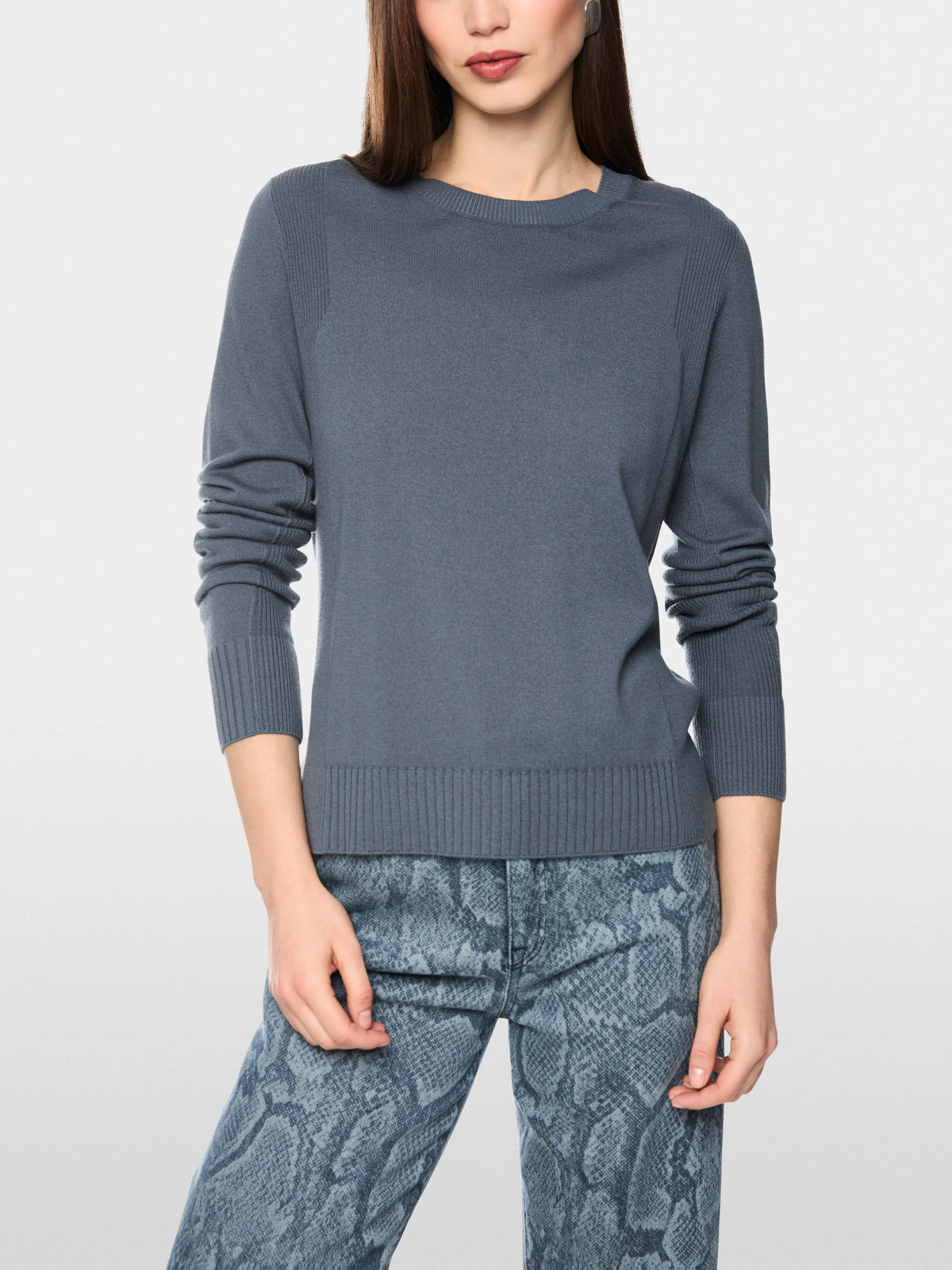 Marc Cain Grisaille Women Lightweight Jumper SKU: BS 41.12 M80_380 Image 04