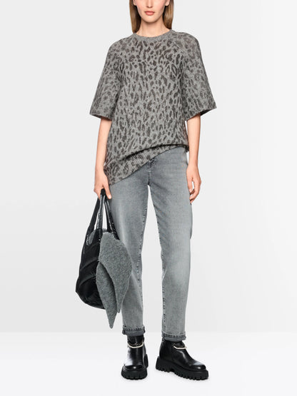 Marc Cain Grey Women ÔKnitted in GermanyÕ Long Jumper SKU: BS 41.30 M24_820 Image 01