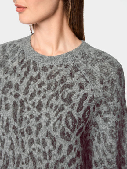 Marc Cain Grey Women ÔKnitted in GermanyÕ Long Jumper SKU: BS 41.30 M24_820 Image 03