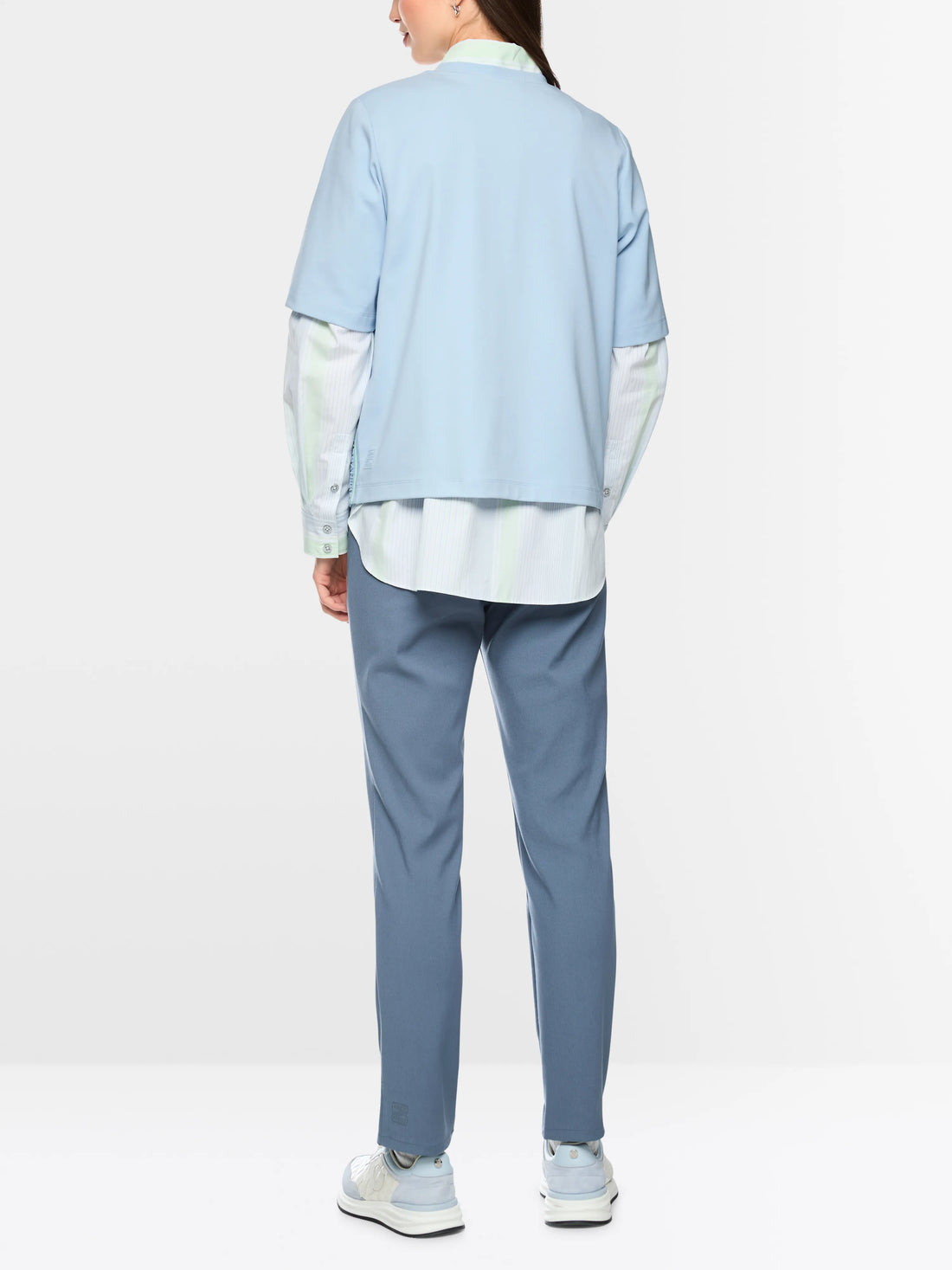 Marc Cain Niagara Mist Women Sporty T-Shirt SKU: BS 48.24 J54_318 Image 02