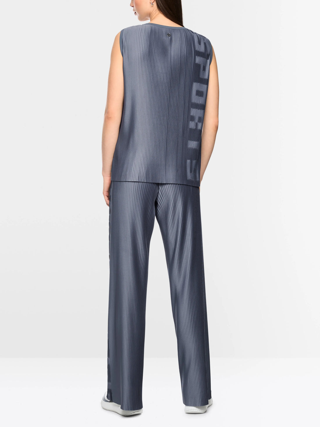 Marc Cain Grisaille Women Top with Pleats SKU: BS 61.03 J20_380 Image 02