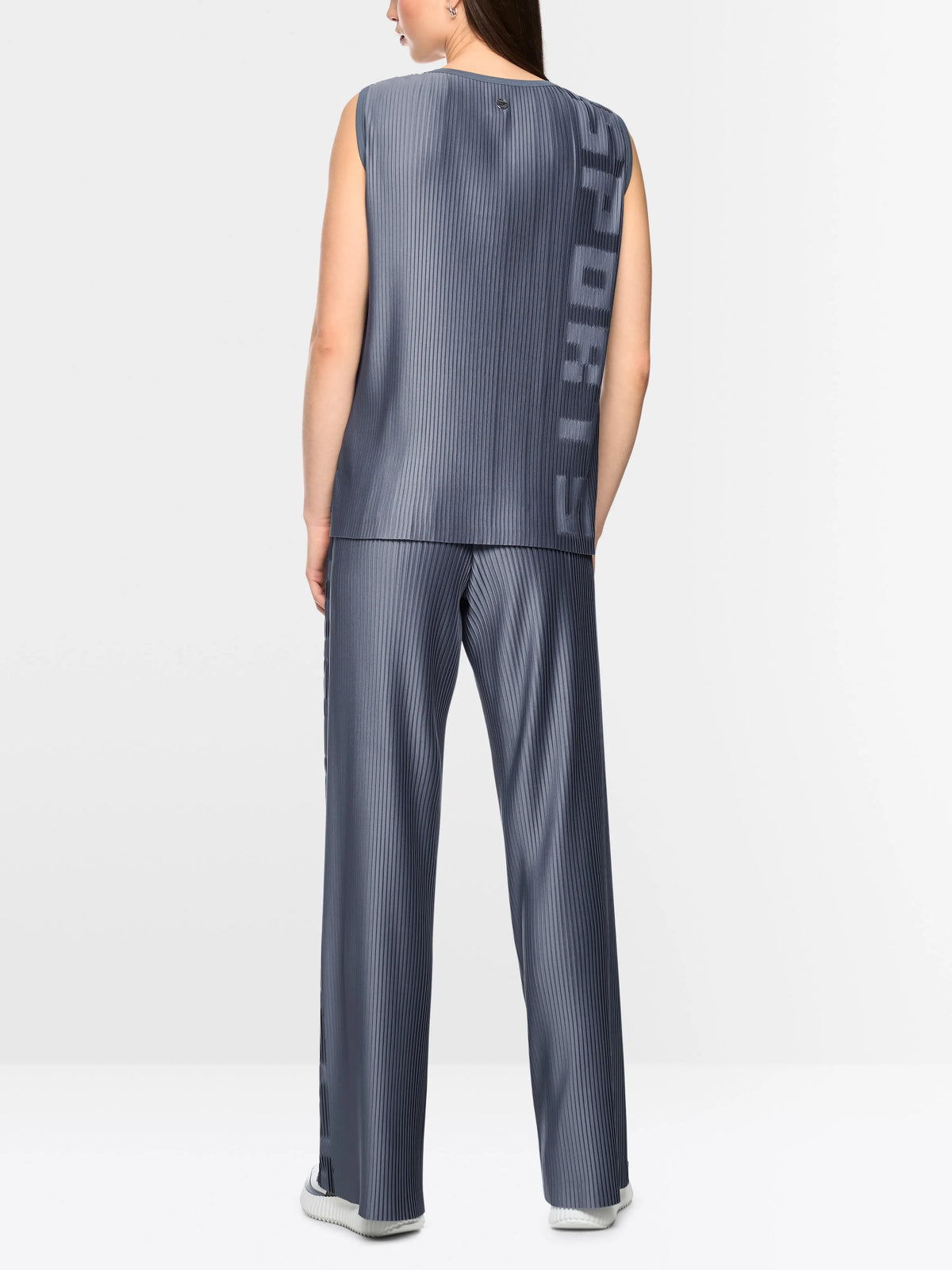 Marc Cain Grisaille Women Top with Pleats SKU: BS 61.03 J20_380 Image 02