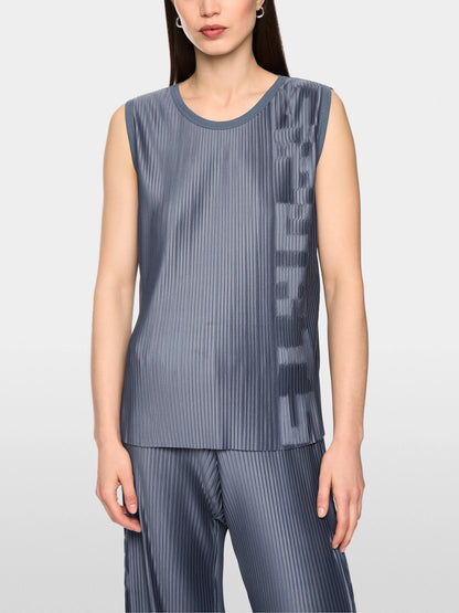 Marc Cain Grisaille Women Top with Pleats SKU: BS 61.03 J20_380 Image 04