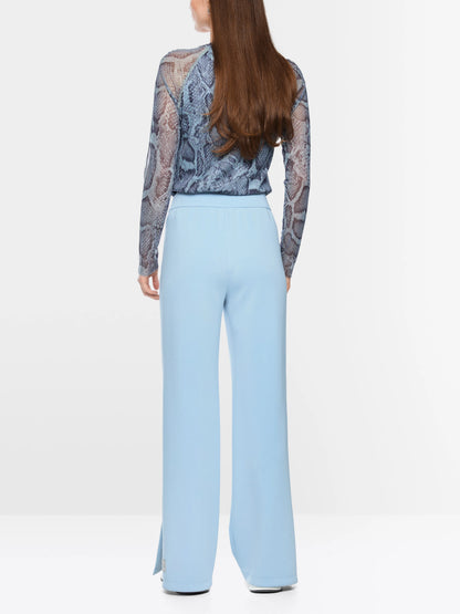 Marc Cain Niagara Mist Women WEDI Wide-Cut Jogging Pants SKU: BS 81.31 J08_318 Image 02