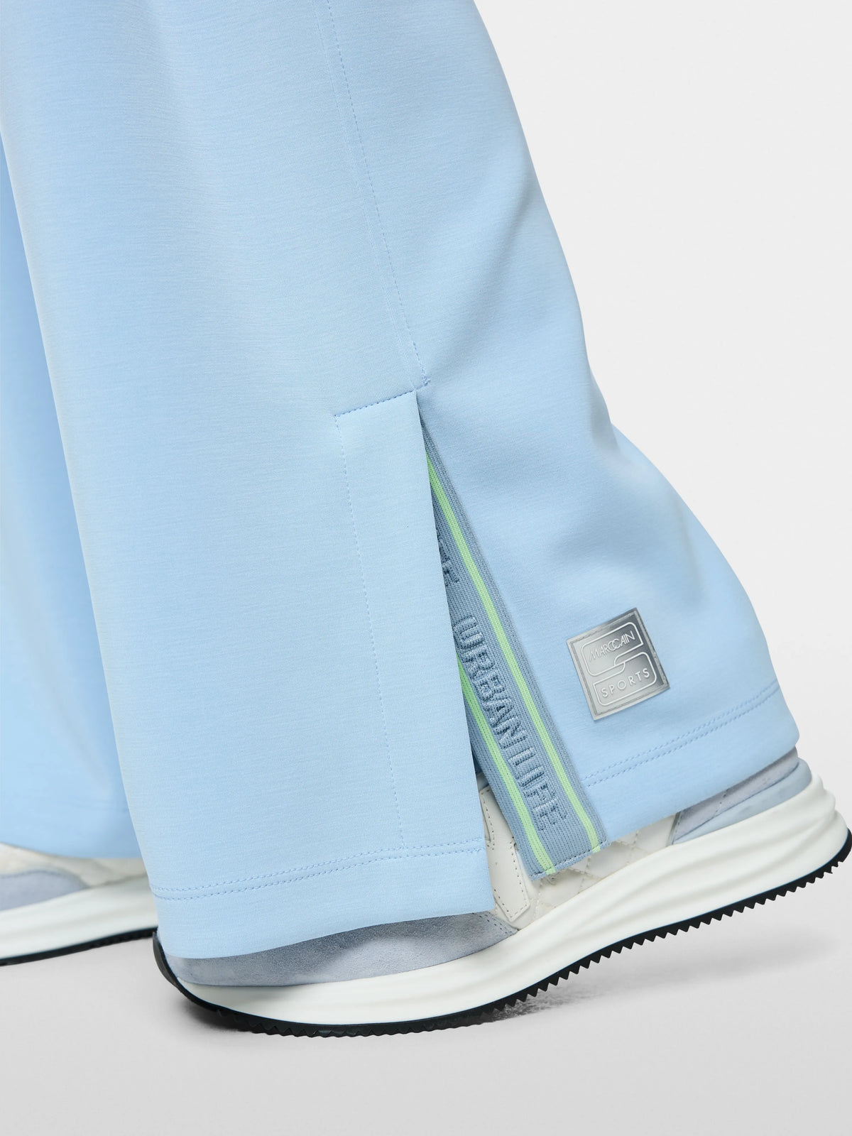 Marc Cain Niagara Mist Women WEDI Wide-Cut Jogging Pants SKU: BS 81.31 J08_318 Image 04