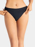 Marie France Black Women Len Sleek Low-Rise Bikini Bottom SKU: BWLENBOTTOM_Black Image 01