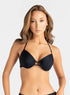 Marie France Black Women Len Underwire Cut-Out Bikini Top SKU: BWLENTOP_Black Image 01