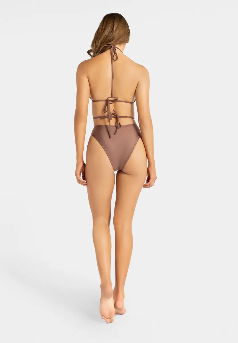 Marie France Bronze Women Tanline High-Waist Metallic O-Ring Bikini Bottom SKU: BWTANLINEBOTTOM_Bronze Image 04
