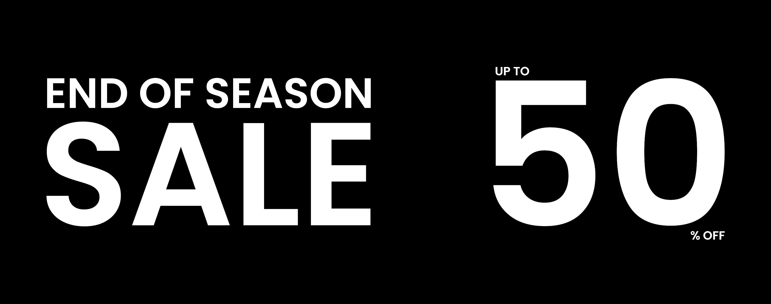 Bevava End of season sale banner with 'Up to 50% off' Bevava Kuwait 2025/2026 Sale