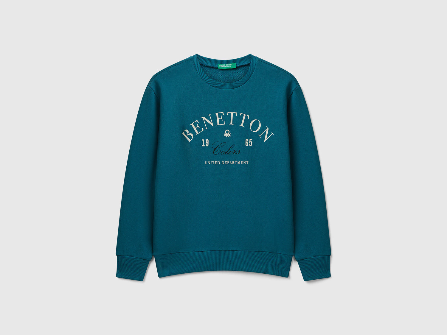 Benetton_Teal_Cotton Tracksuit with Logo_C10PZ-CF01PS_3C5_02