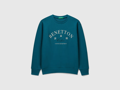 Benetton_Teal_Cotton Tracksuit with Logo_C10PZ-CF01PS_3C5_02