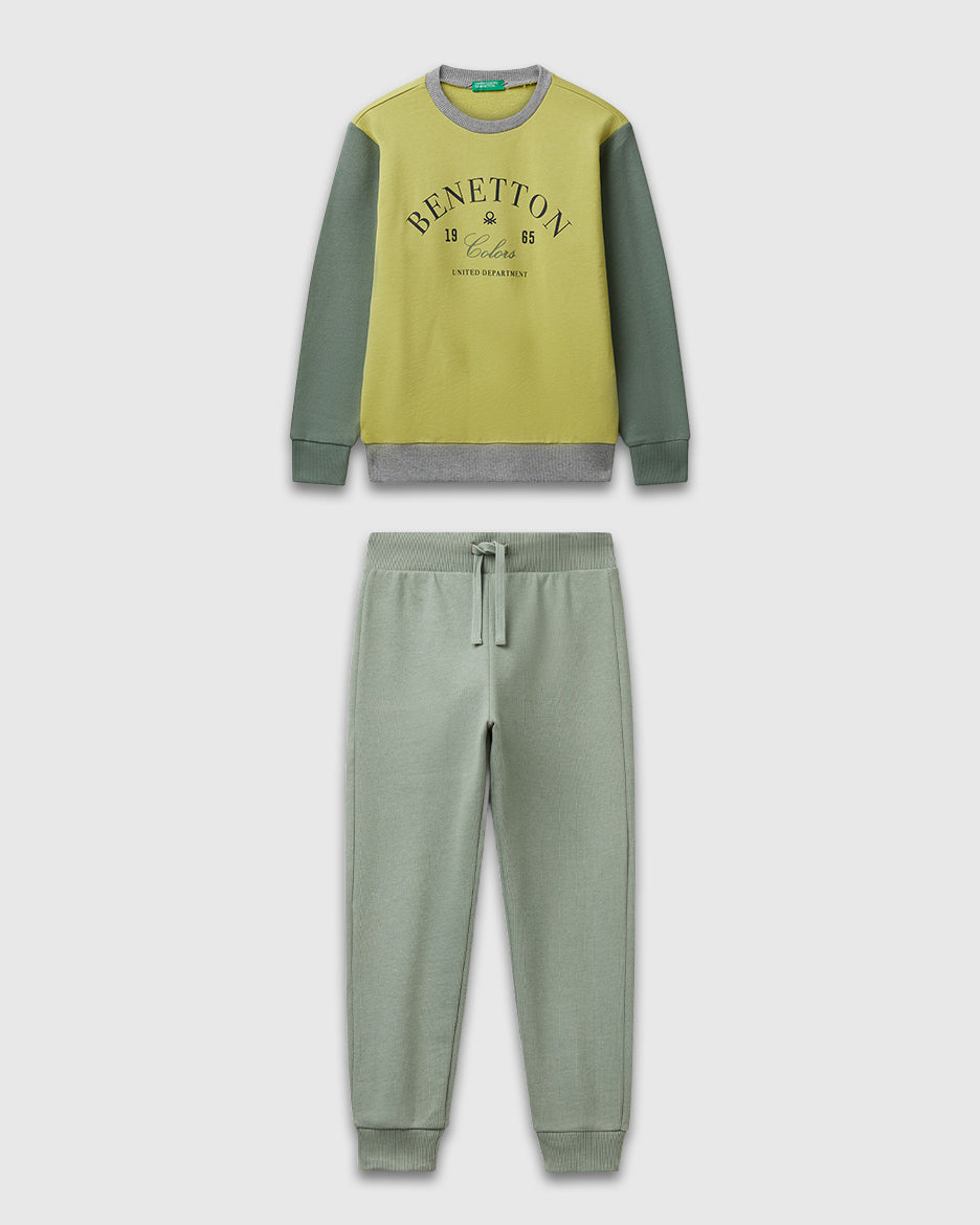 Benetton_Olive Green_Cotton Tracksuit with Logo_C10PZ-CF01PS_903_01