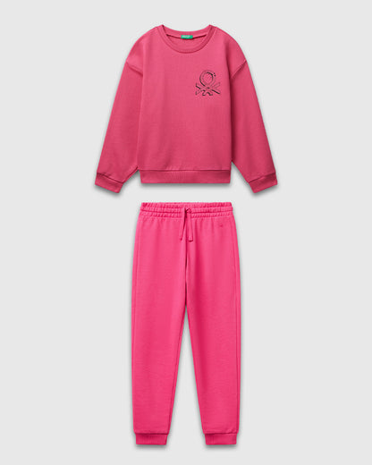 Benetton_Fuchsia_Tracksuit with Glittery Logo Print_C10Q0-CF02HS_1A2_01