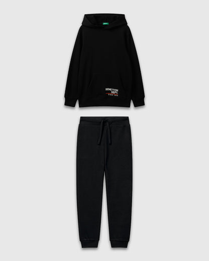Benetton_Black_Tracksuit in Pure Cotton_C204V-CF01PS_100_01