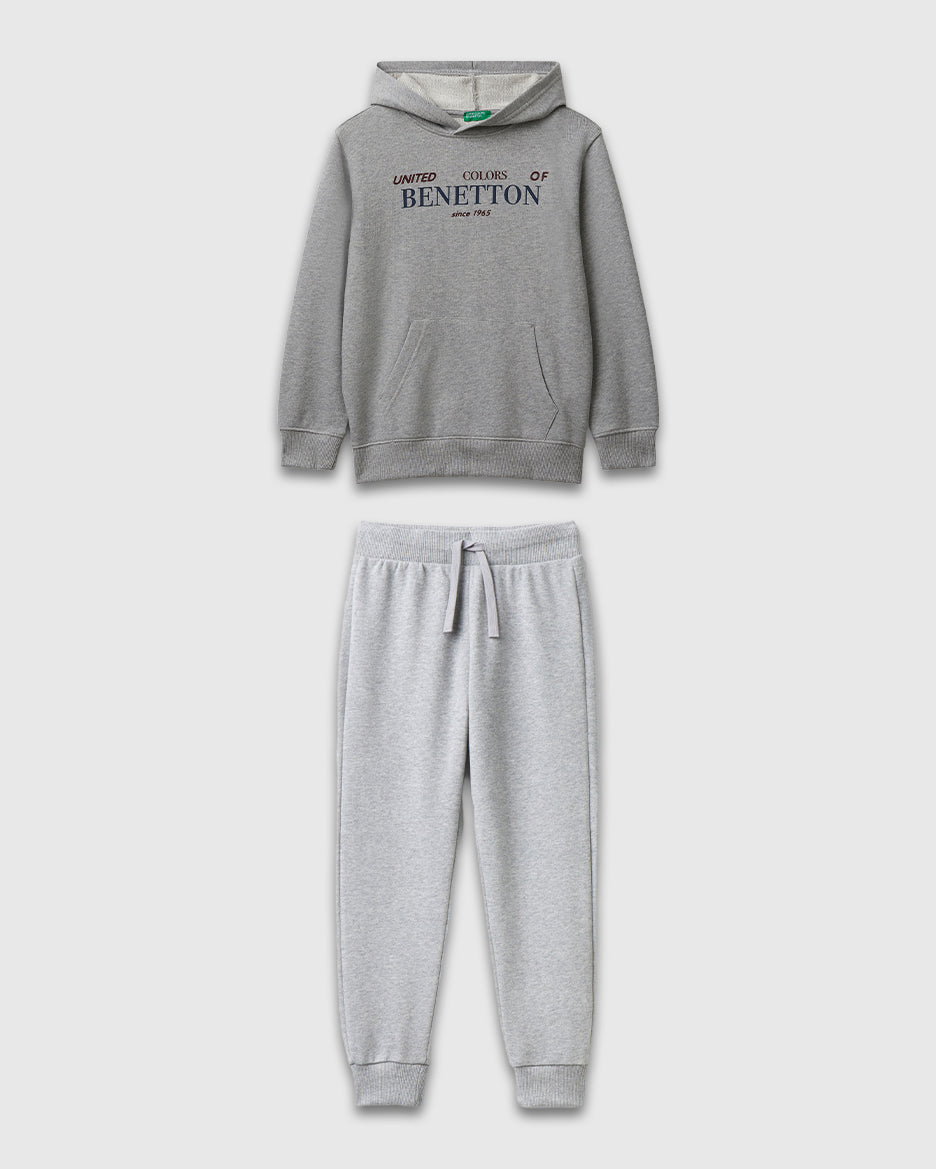 Benetton_Light Gray_Tracksuit in Pure Cotton_C204V-CF01PS_501_01