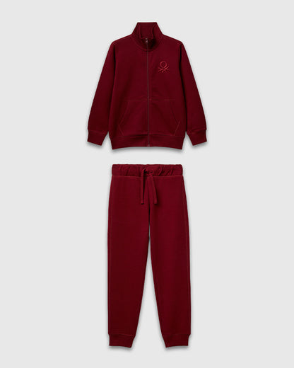 Benetton_Burnt_Pure Cotton Tracksuit with Zipper_C501B-CF058S_129_01