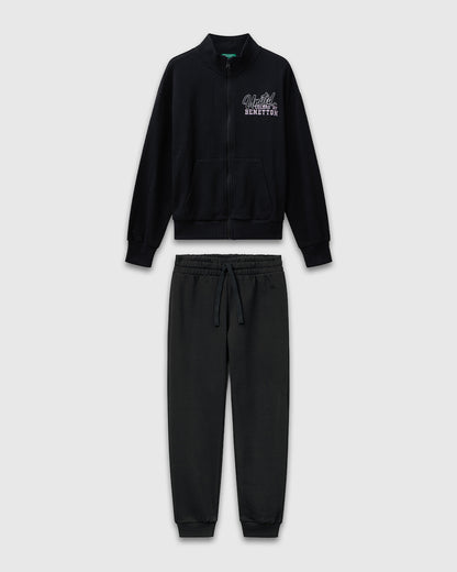 Benetton_Black_Zip-Up Tracksuit with Print_C505D-CF02HS_100_01