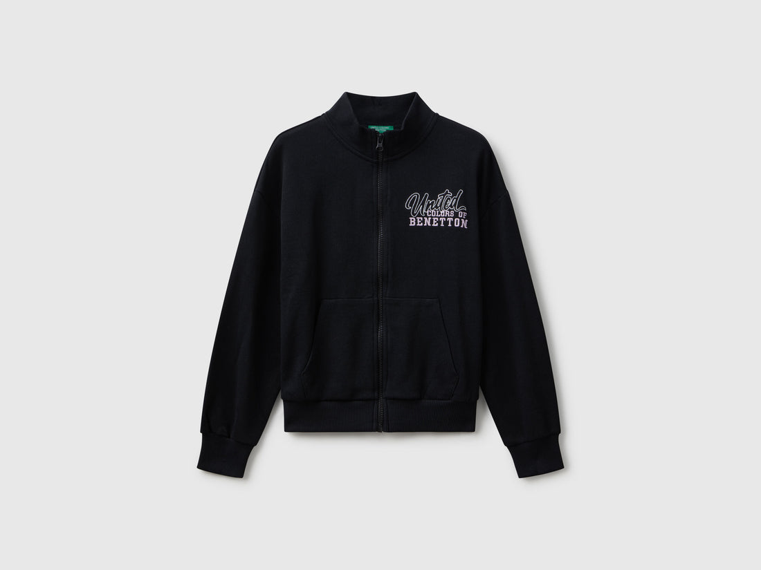 Benetton_Black_Zip-Up Tracksuit with Print_C505D-CF02HS_100_02
