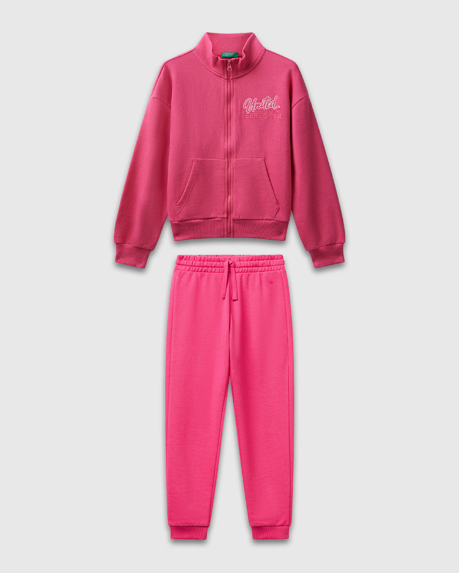 Benetton_Fuchsia_Zip-Up Tracksuit with Print_C505D-CF02HS_1A2_01