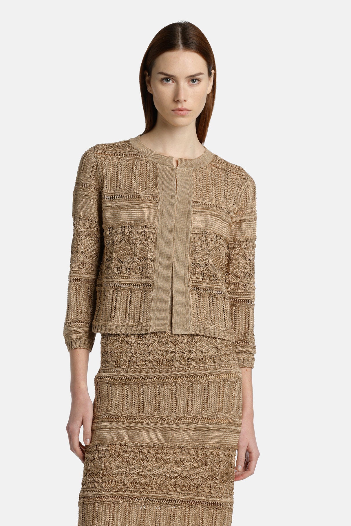 Luisa Spagnoli_Canaletta - Knit Cardigan_CANALETTA_2336_01