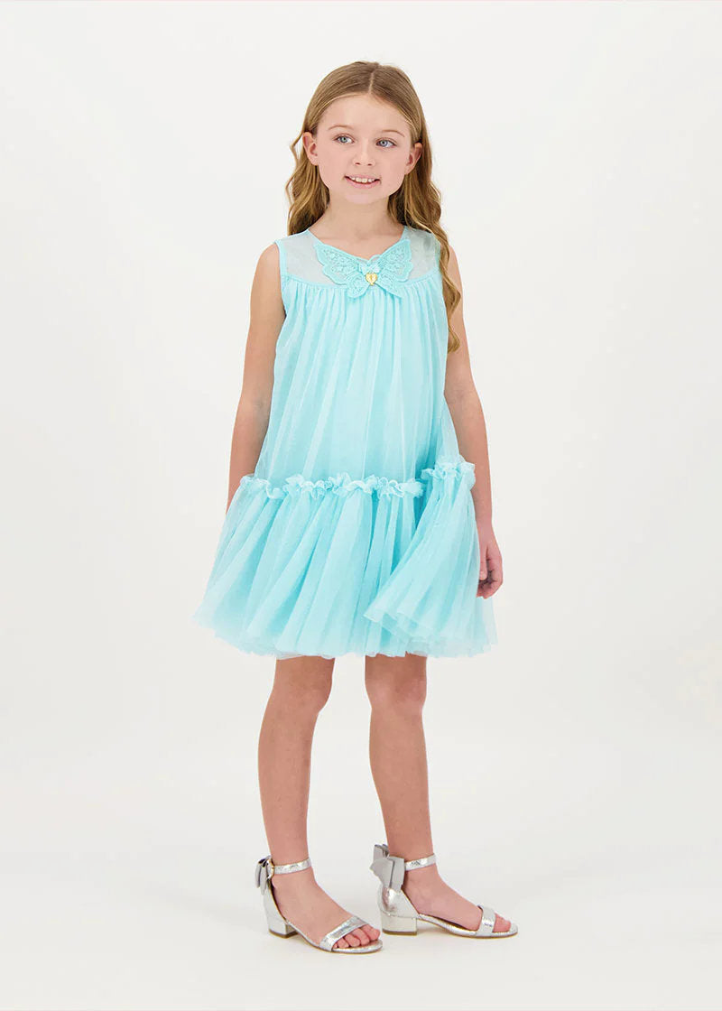 Caria Sleeveless Butterfly Dress Aqua_CARIA_Aqua_02
