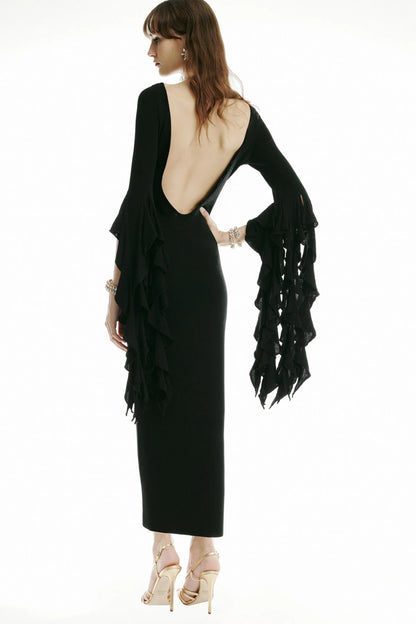 Luisa Spagnoli Nero Women Categoria - Maxi Dress - Fashion Show SKU: CATEGORIA_0101 Image 01