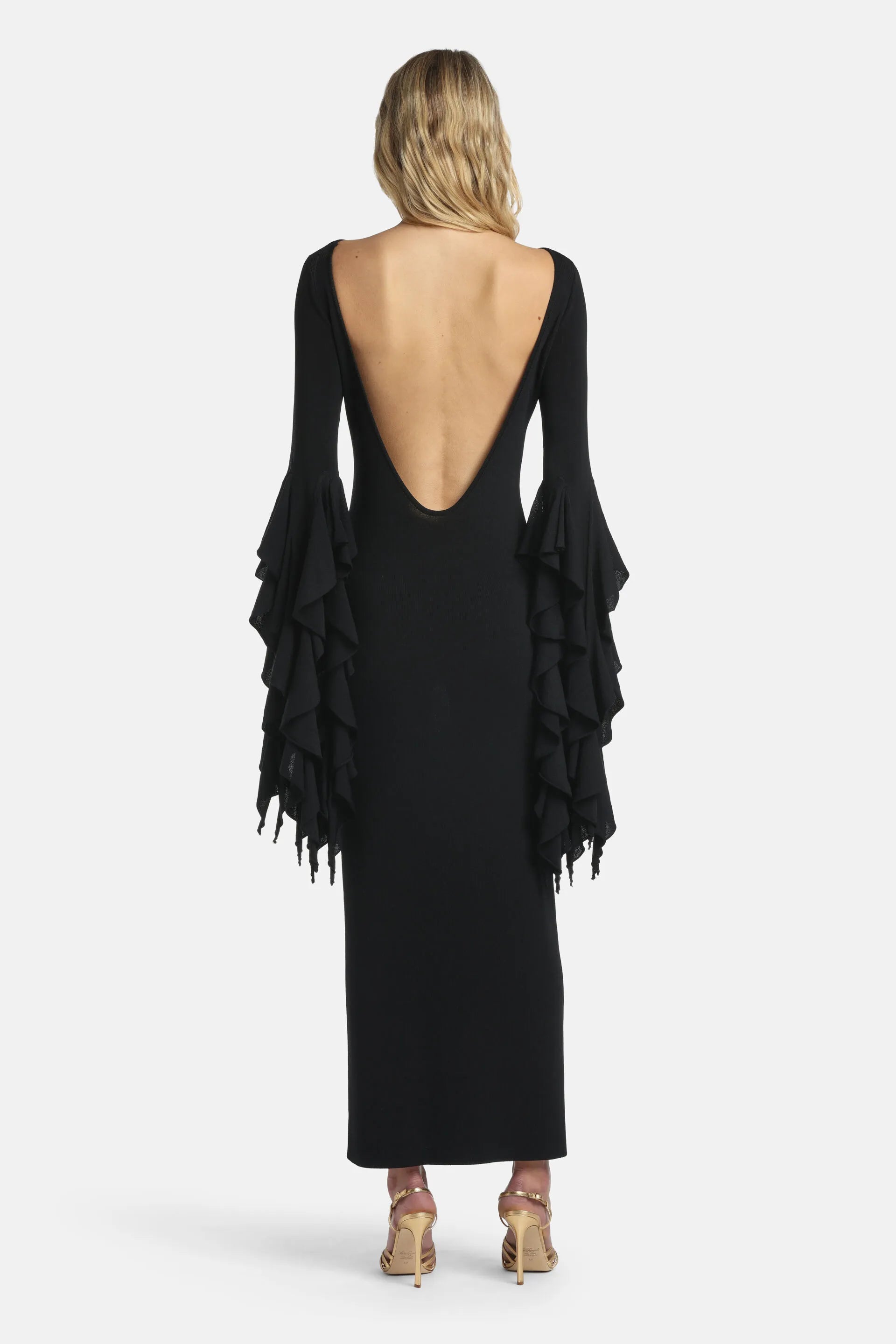 Luisa Spagnoli Nero Women Categoria - Maxi Dress - Fashion Show SKU: CATEGORIA_0101 Image 03