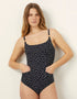 Yamamay_Sculpt Color Shaping One-Piece Swimsuit with Polka Dots_CCID182022_128_01