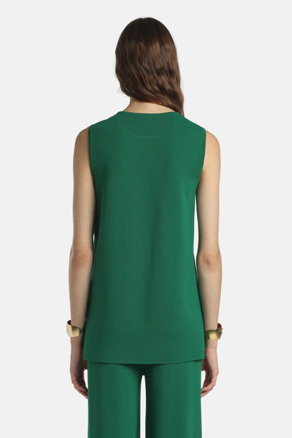 Luisa Spagnoli Verde Women Cedrina - Knit Tunic SKU: CEDRINA_0530 Image 02