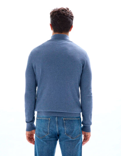 Celio_Blue Storm_100% Cotton Crew Neck Sweater_CELIM_BLUE STORM_03