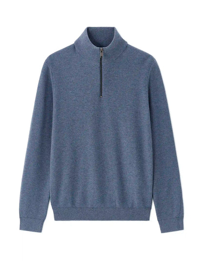 Celio_Blue Storm_100% Cotton Crew Neck Sweater_CELIM_BLUE STORM_07