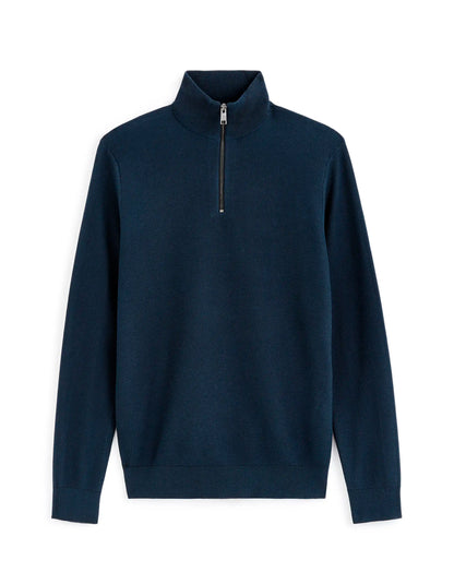 Celio_Navy_100% Cotton Crew Neck Sweater_CELIM_NAVY_05