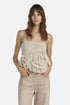Luisa Spagnoli Crema Women Celzio - Bandeau Top - Fashion Show SKU: CELZIO_0205 Image 01