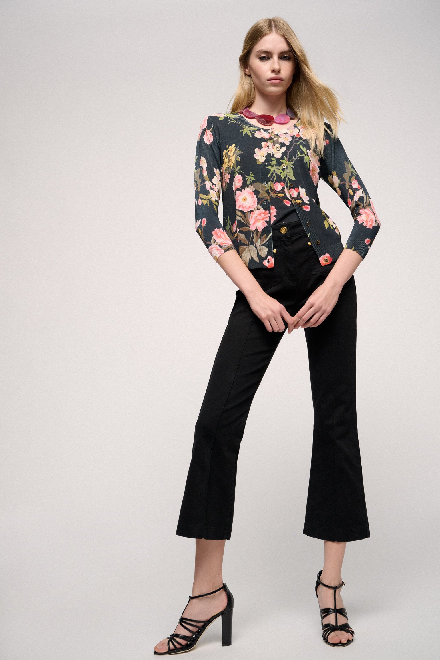 Centrino Floral Cardigan_CENTRINO_4397_04