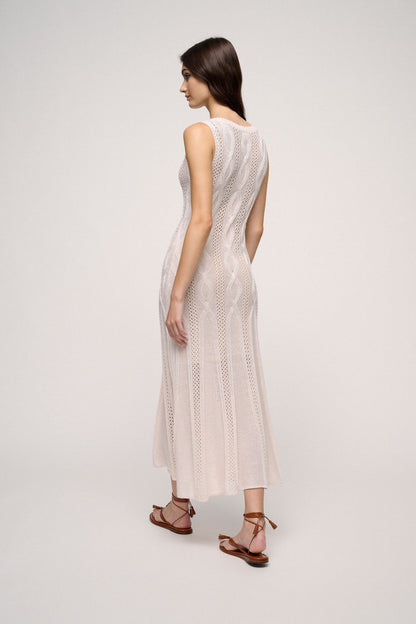 Cerchia Perforated Knit Dress_CERCHIA_0203_02