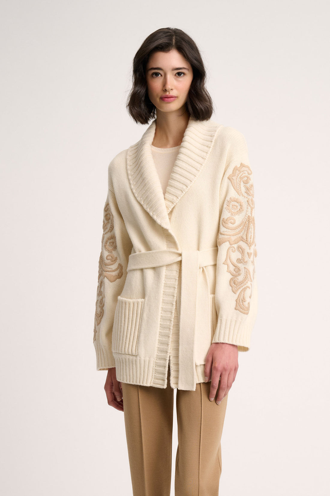 Cestello Embroidered Cardigan_01