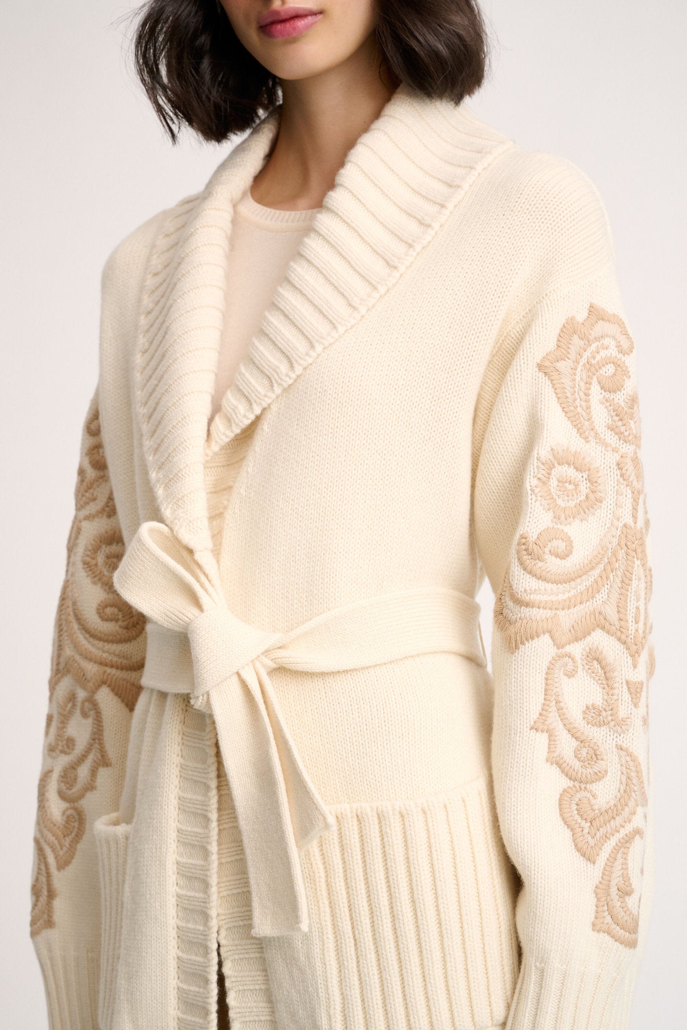 Cestello Embroidered Cardigan_04