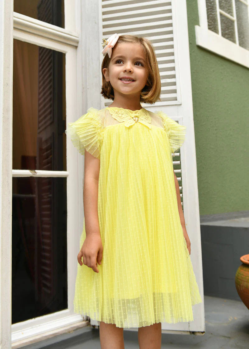 Cho Spotted Tulle Butterfly Dress Sherbert_CHO_Sherbert_05