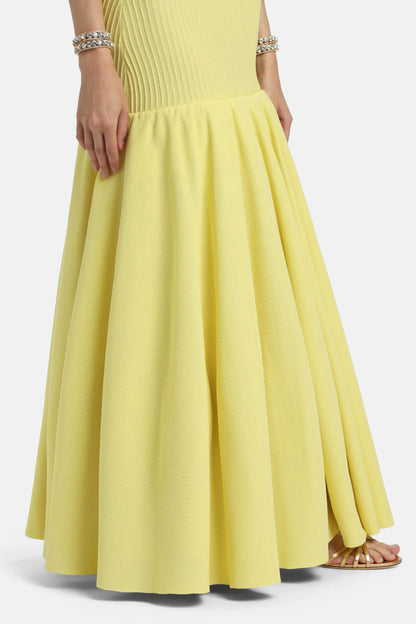 Luisa Spagnoli Giallo Women Classifica - Cut-Out Dress - Fashion Show SKU: CLASSIFICA_0408 Image 04