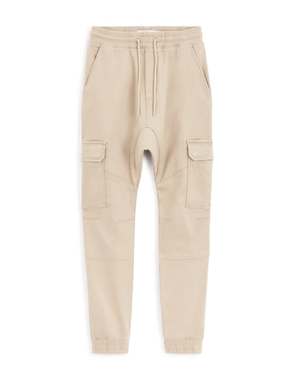 Celio_Beige 07_Slim Cargo Pants in Stretch Cotton_COKIT4_BEIGE 07_06