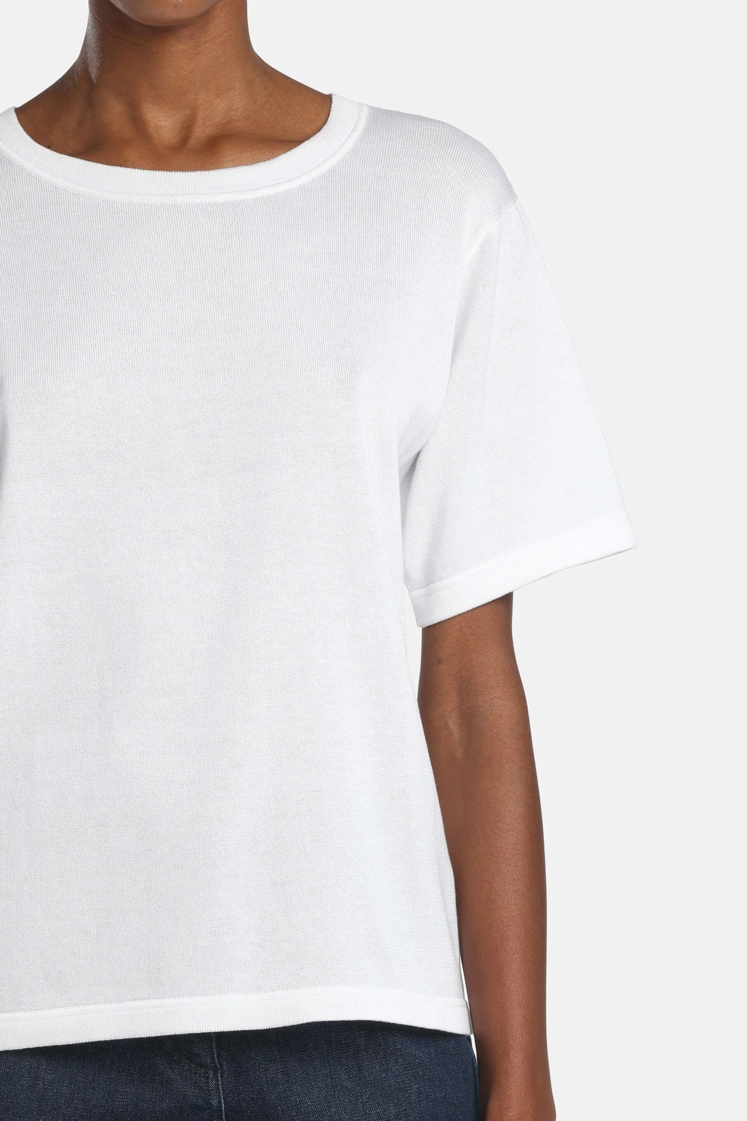 Luisa Spagnoli_Cream_Contagiri - Knit T-Shirt_CONTAGIRI A_0202_04