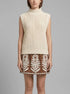 Luisa Spagnoli Panna Women Coppetta - Openwork Vest SKU: COPPETTA_0202 Image 00