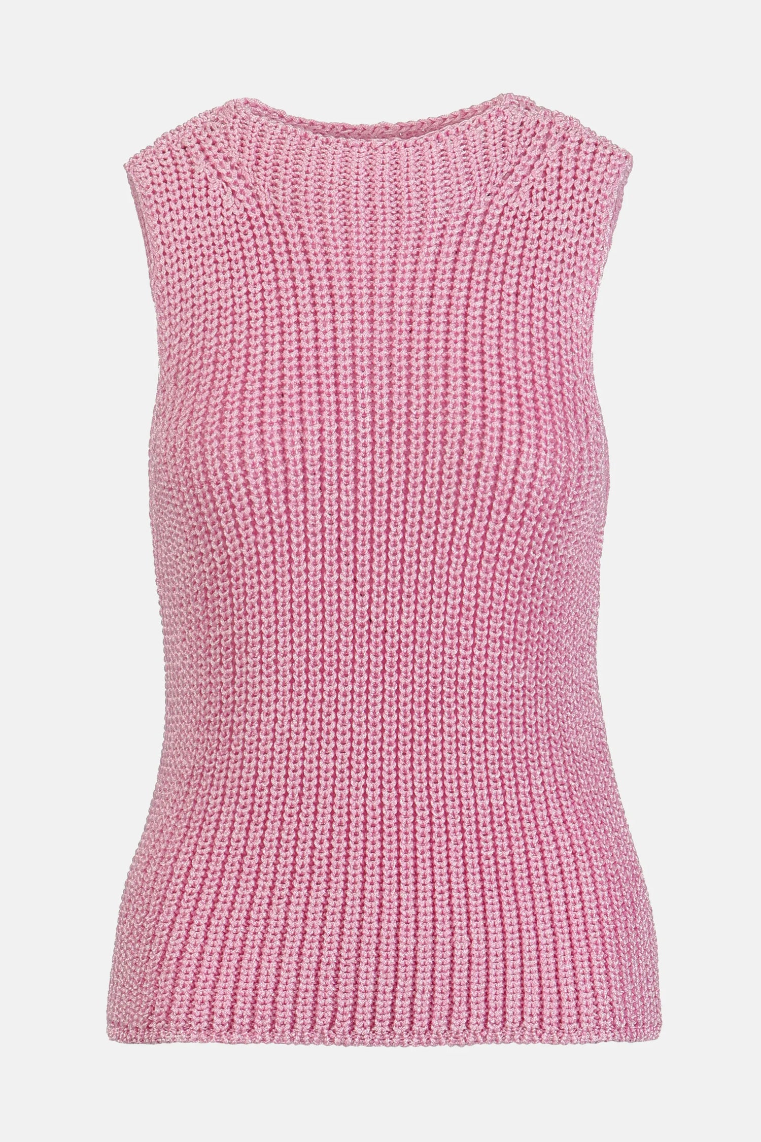 Luisa Spagnoli Rosa Women Coppetta - Openwork Vest SKU: COPPETTA_0322 Image 06