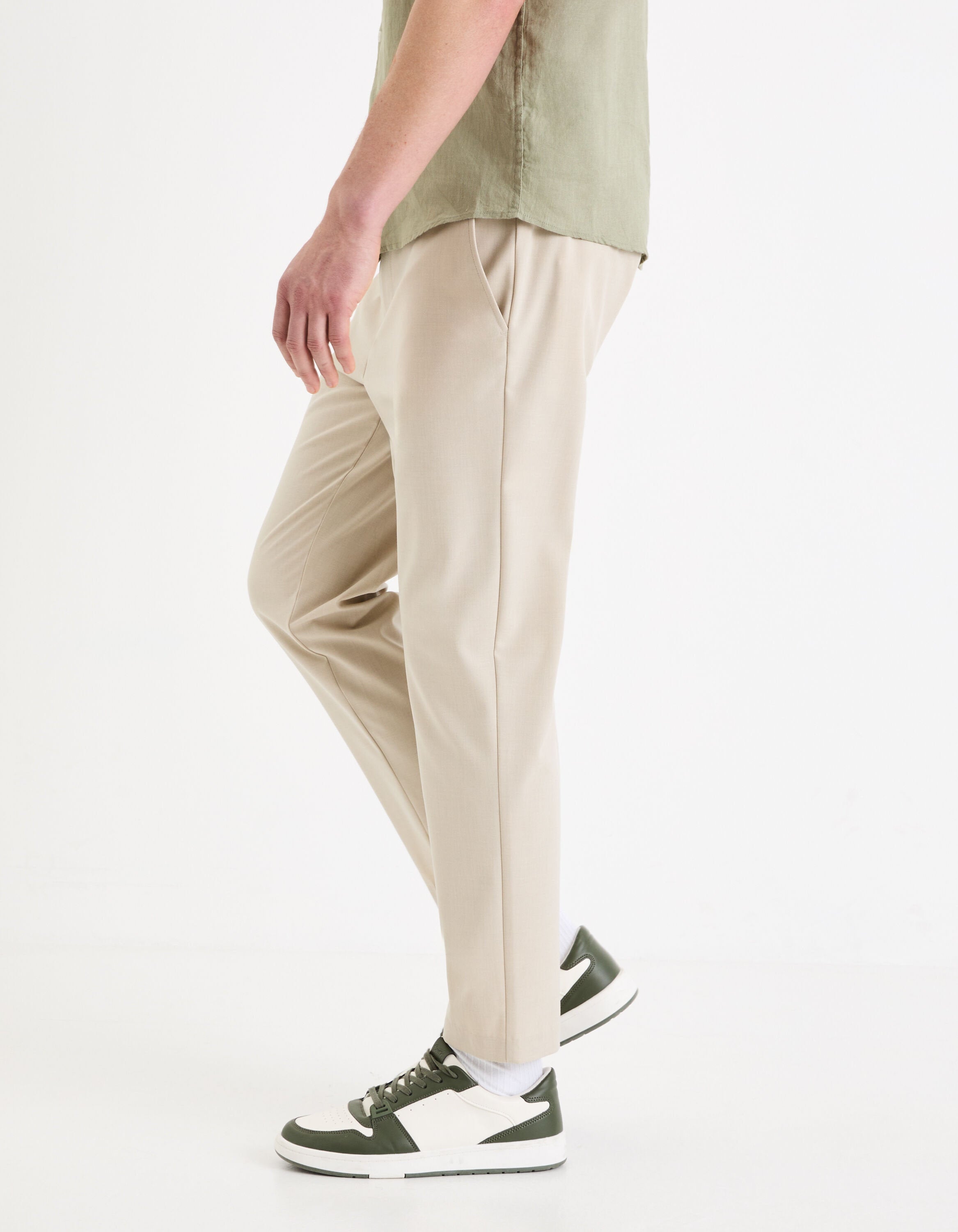 24H Slim Pants - Beige_05