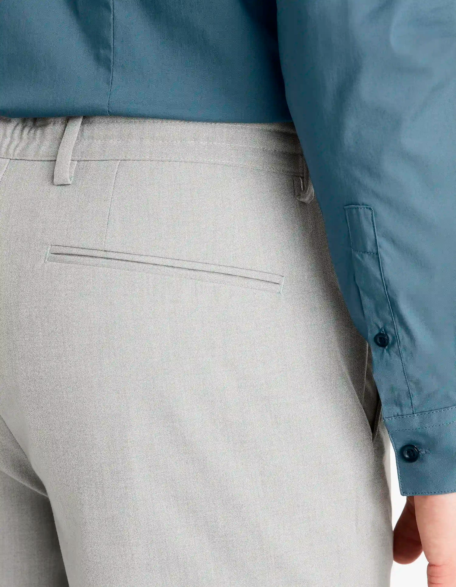 Celio_Grey_24H Slim Stretch 7/8 Pants_COSMART_GREY_05