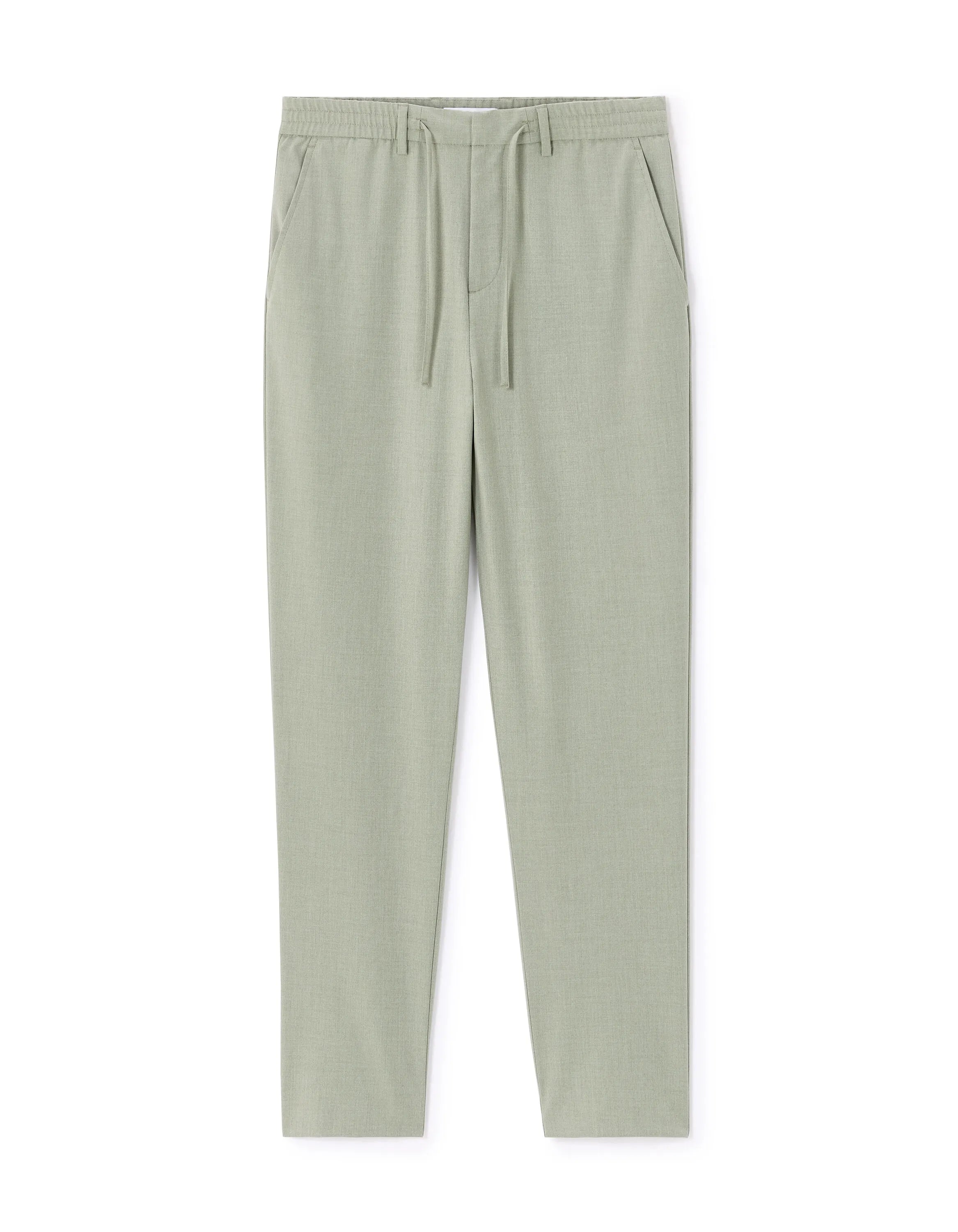 Celio_Sauge_24H Slim Stretch 7/8 Pants_COSMART_SAUGE_08