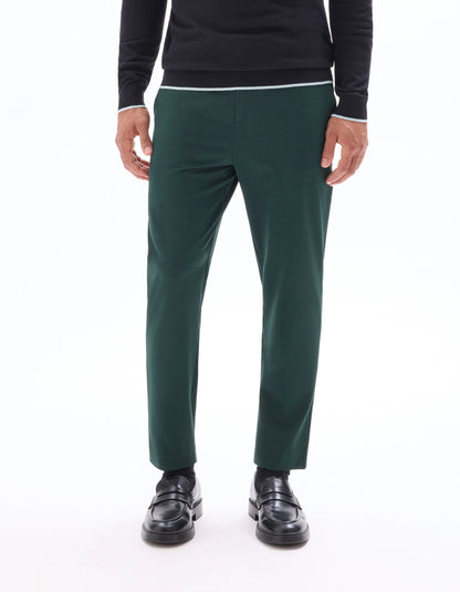 Celio_Vert Fonce_24H Slim Stretch 7/8 Pants_COSMART_VERT FONCE_02