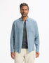 Celio_Blue Regular Shirt 100% Linen_DAFLIX_BLUE STORM_01