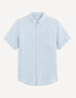 Regular Shirt 100% Linen_DAMARLIN_LIGHT BLUE_01