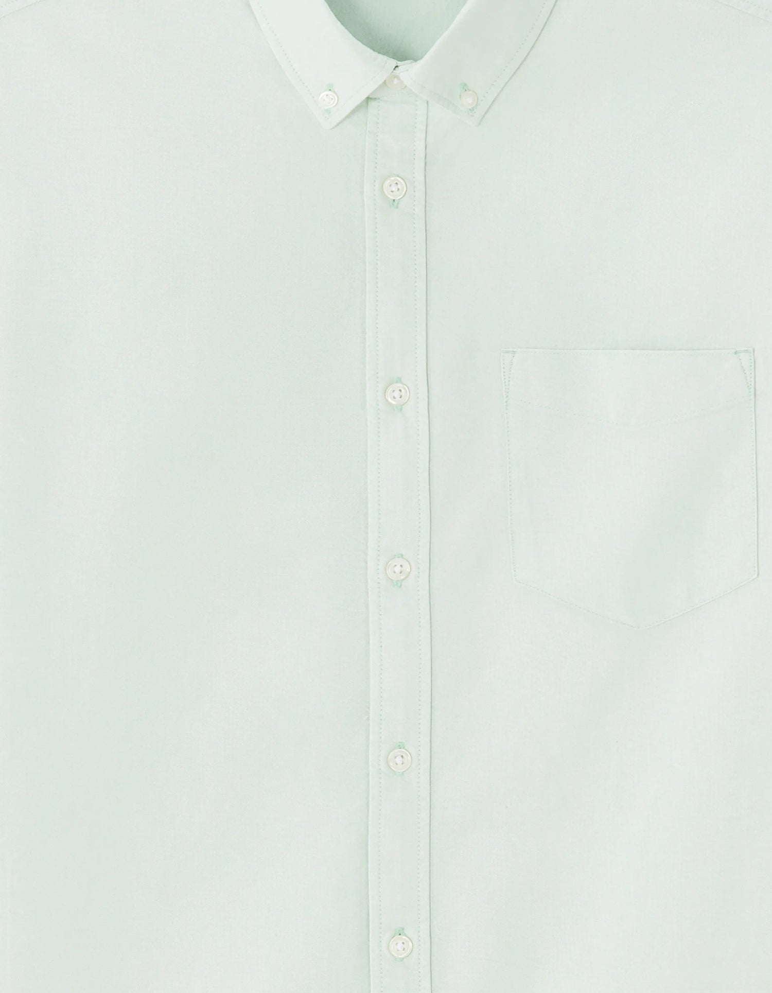 Celio_Mint_Regular Oxford Shirt 100% Cotton_DAXFORDMC_MINT_05